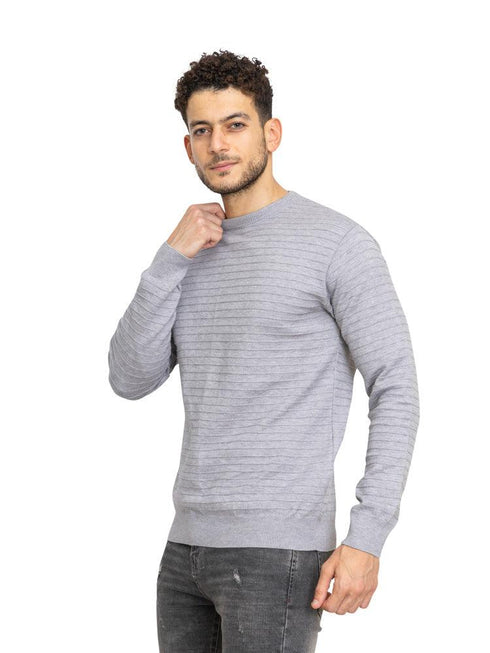 Cloud D - Round Striped Pullover - Khotwh